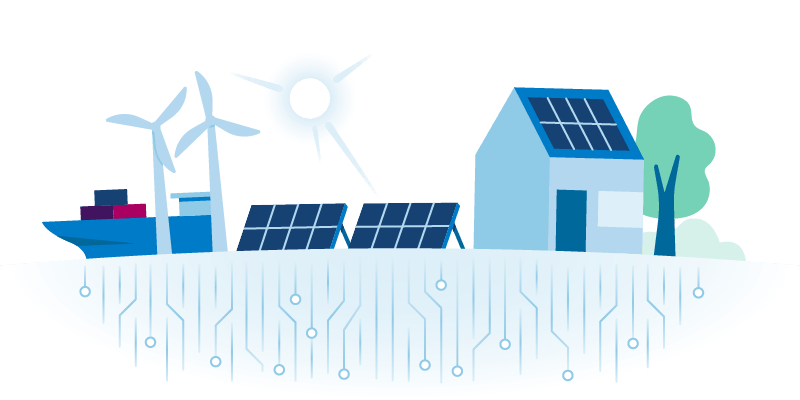 Illustratie over Energietransitie